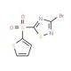 3-Bromo-5-(thiophen-2-ylsulfonyl)-1,2,4-thiadiazole - chemical structure image