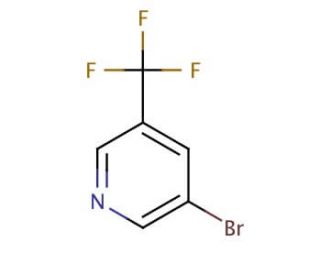 3-Bromo-5-(trifluoromethyl)pyridine (CAS 436799-33-6) - chemical structure image