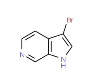 3-Bromo-6-azaindole (CAS 67058-76-8) - chemical structure image