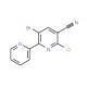 3-Bromo-6-chloro-2,2′-bipyridine-5-carbonitrile - chemical structure image