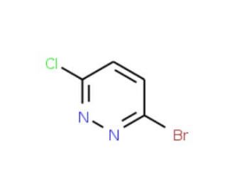 3-Bromo-6-chloropyridazine (CAS 89089-18-9) - chemical structure image