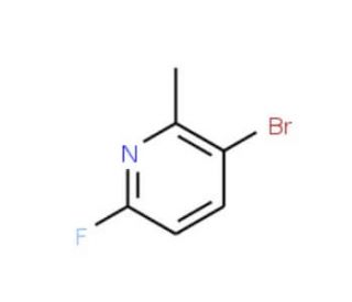 3-Bromo-6-fluoro-2-methylpyridine (CAS 375368-83-5) - chemical structure image