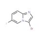 3-Bromo-6-fluoroimidazo[1,2-a]pyridine - chemical structure image