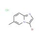 3-Bromo-6-methylimidazo[1,2-a]pyridine, HCl (CAS 1072944-60-5) - chemical structure image