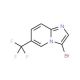 3-Bromo-6-(trifluoromethyl)imidazo[1,2-a]pyridine (CAS 1146615-86-2) - chemical structure image