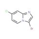 3-Bromo-7-chloroimidazo[1,2-a]pyridine (CAS 342613-67-6) - chemical structure image