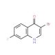 3-Bromo-7-fluoro-4-hydroxyquinoline (CAS 1065087-80-0) - chemical structure image