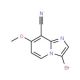3-Bromo-7-methoxyimidazo[1,2-a]pyridine-8-carbonitrile (CAS 1072944-45-6) - chemical structure image