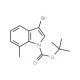 3-Bromo-7-methylindole, N-BOC protected (CAS 914349-39-6) - chemical structure image
