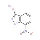 3-Bromo-7-nitroindazole sodium salt - chemical structure image