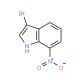 3-Bromo-7-nitroindole (CAS 397864-11-8) - chemical structure image