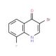 3-Bromo-8-fluoro-4-hydroxyquinoline (CAS 1065087-83-3) - chemical structure image