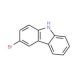 3-Bromo-9H-carbazole (CAS 1592-95-6) - chemical structure image