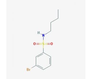 3-Bromo-N-butylbenzenesulphonamide (CAS 871269-09-9) - chemical structure image