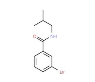 3-Bromo-N-isobutylbenzamide (CAS 333345-92-9) - chemical structure image