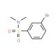 3-Bromo-N,N-dimethylbenzenesulfonamide (CAS 153435-80-4) - chemical structure image