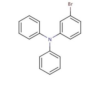 3-Bromo-N,N-diphenylaniline (CAS 78600-33-6) - chemical structure image