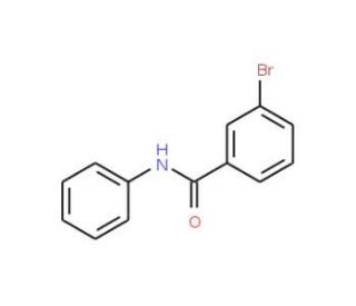 3-Bromo-N-phenylbenzamide (CAS 63710-33-8) - chemical structure image
