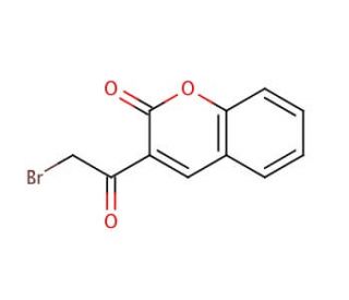 3-(Bromoacetyl)coumarin (CAS 29310-88-1) - chemical structure image