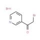 3-Bromoacetylpyridine, Hydrobromide (CAS 17694-68-7) - chemical structure image