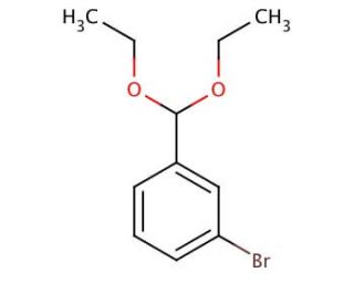 3-Bromobenzaldehyde diethyl acetal (CAS 75148-49-1) - chemical structure image