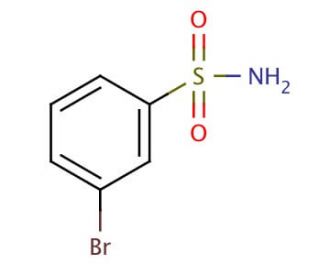 3-Bromobenzenesulfonamide (CAS 89599-01-9) - chemical structure image