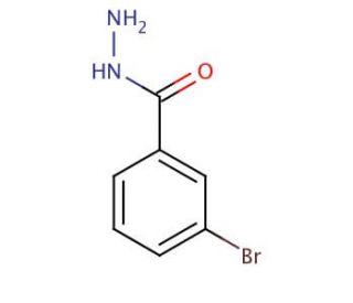 3-Bromobenzoic hydrazide (CAS 39115-96-3) - chemical structure image