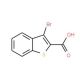 3-Bromobenzothiophene-2-carboxylic acid (CAS 29174-66-1) - chemical structure image
