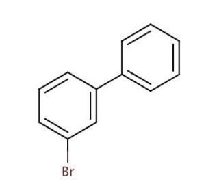 3-Bromobiphenyl (CAS 2113-57-7) - chemical structure image