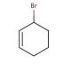 3-Bromocyclohexene (CAS 1521-51-3) - chemical structure image