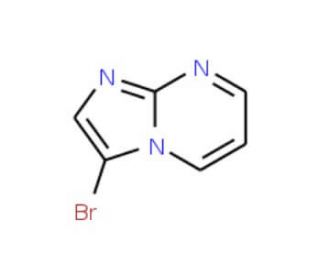 3-Bromoimidazo[1,2-a]pyrimidine (CAS 6840-45-5) - chemical structure image