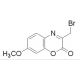 3-Bromomethyl-7-methoxy-1,4-benzoxazin-2-one (CAS 124522-09-4) - chemical structure image