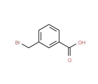 3-(Bromomethyl)benzoic Acid (CAS 6515-58-8) - chemical structure image
