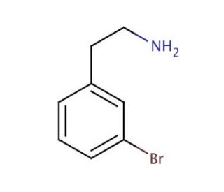 3-Bromophenethylamine (CAS 58971-11-2) - chemical structure image