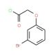 (3-bromophenoxy)acetyl chloride - chemical structure image
