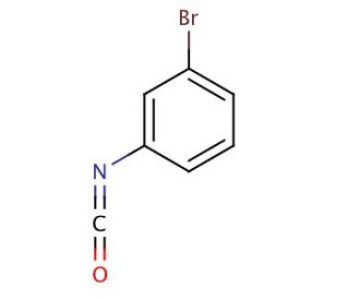 3-Bromophenyl isocyanate (CAS 23138-55-8) - chemical structure image