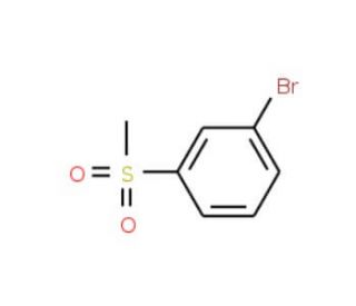 3-Bromophenyl-methyl Sulfone (CAS 34896-80-5) - chemical structure image
