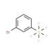(3-Bromophenyl)sulfur pentafluoride (CAS 672-30-0) - chemical structure image