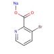 3-Bromopicolinic Acid, Sodium Salt - chemical structure image