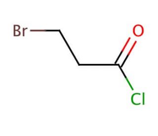 3-Bromopropionyl chloride (CAS 15486-96-1) - chemical structure image