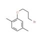 3-Bromopropyl-2,5-xylyl Ether (CAS 3245-55-4) - chemical structure image