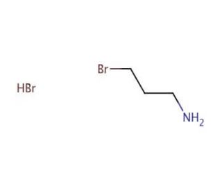 3-Bromopropylamine hydrobromide (CAS 5003-71-4) - chemical structure image