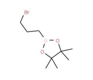 3-Bromopropylboronic acid pinacol ester (CAS 124215-44-7) - chemical structure image