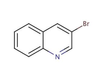 3-Bromoquinoline (CAS 5332-24-1) - chemical structure image