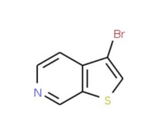3-Bromothieno[2,3-c]pyridine (CAS 28783-17-7) - chemical structure image