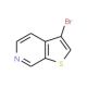 3-Bromothieno[2,3-c]pyridine (CAS 28783-17-7) - chemical structure image