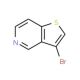 3-Bromothieno[3,2-c]pyridine (CAS 28783-18-8) - chemical structure image