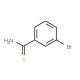 3-Bromothiobenzamide (CAS 2227-62-5) - chemical structure image