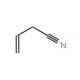 3-Butenenitrile 的分子结构, CAS编号: 109-75-1 3-Butenenitrile (CAS 109-75-1) - chemical structure image