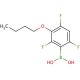 3-Butoxy-2,4,6-trifluorophenylboronic acid (CAS 871126-23-7) - chemical structure image